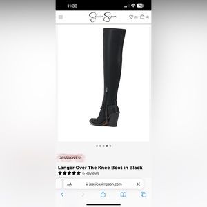 Brand new Jessica Simpson langer over the knee boots